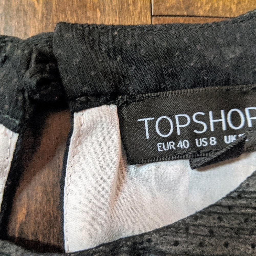 Topshop Mesh Open Back Top 💕 - Picture 6 of 7